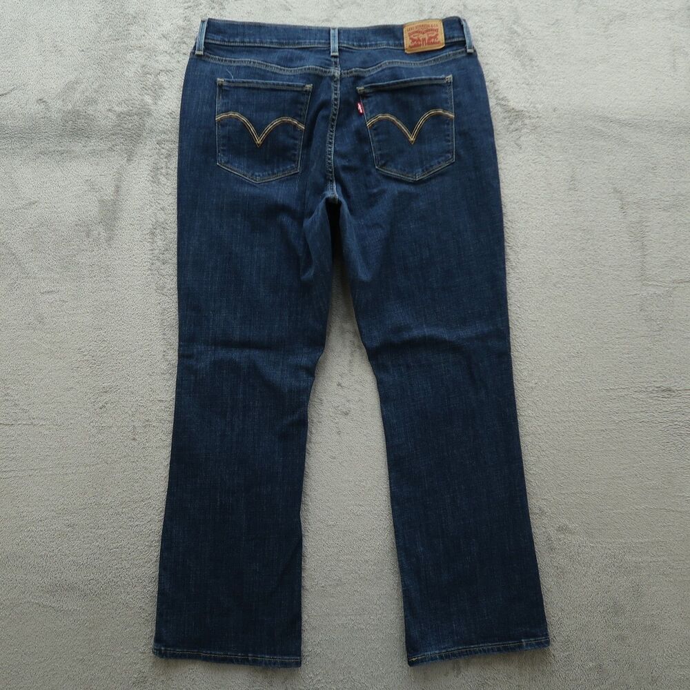 Levi's Jeans Women's 14S Blue Mid-Rise Classic Bootcut Denim Pants 30" Inseam
